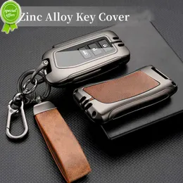 New Alloy Car Key Cover Case Holder Shell for Lexus NX ES UX US RC LX GX IS RX ES350 LS500 LS500H LC500h ES300h Key Bag Keychains