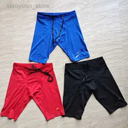 Men's Shorts Seamless Marathon Mesh Man Sports Shorts Fast Running Speedsuit Track and Field Middle Pants CustomM230403