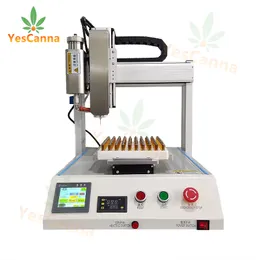 High Quality Multi Heads Automatic Liquid Cartridge Filler Electronics Heated 1Ml Thick Oil Filling And Capping Machine For Small Bottle