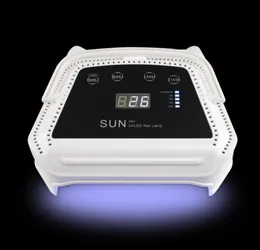 Tırnak kurutucuları şarj edilebilir 72W UV LED lamba, jel cila beyaz ışık tırnakları kurutucu için profesyonel kablosuz güçlü ledler manikür5564651
