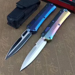 2-Models UT184-10S Glykon Automatic Knife D2 Signature Series Combat Auto Pocket Knives EDC Outdoor Tools