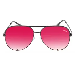 Óculos de sol de luxo Quay para mulheres óculos de sol de grife HIGH KEY Pilot Mulheres Moda Quay Óculos Viajando Óculos de Sol para Gradiente Lasies Eyewear Feminino Mujer 730