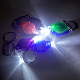 Chaveiro Lanternas Micro Chaveiro LED Luz Super Brilhante Tocha Elétrica Mini Lanterna Fácil de Transportar Para Iluminação de Emergência Também B Am3Gp