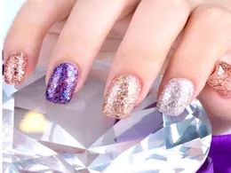 Profesjonalny UV Gelpolish Diamond Glitter UV Pilnik paznokci paznokcie sztuka manicure UV Pill Poliska zanurzona cekinami żel6855866