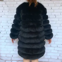 stile 4in1 veri cappotti di pelliccia Donna Naturale Vera Pelliccia Giubbotti Gilet Capispalla invernale Donna Cappotto di pelliccia di volpe Abiti di pelliccia di alta qualità