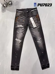 Mor Jeans Kids Jeans Tasarımcısı Jean Me Men Siyah Pantolon Yüksek Kaliteli Düz Tasarım Retro Sokak Giyim Günlük Sweetpants Tasarımcıları Jogger 3711