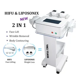 Liposonix Hifu Slimming Machineウィンクル除去肌の若返りSMASリフティングHifu