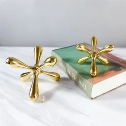 Decorative Objects Figurines Modern minimalist creative ornaments paperweight press book office study desktop decorations 230404