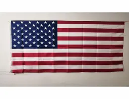 고품질 미국 플래그 3x5 피트 아메리칸 배너 90x150cm 페스티벌 파티 파티 선물 100D 폴리 에스테르 실내 실외 인쇄 깃발 및 배너 8559564