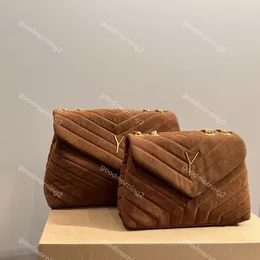 Designer LOULOU Bag Totes Large Shoulder Chain Clutch Bags 3 Size Purses Luxury Message Handbags Flap Cover Wallets Designer Crossbody Coin Purse