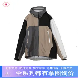 Co branded Bird's Home Same Men's and Women's Four Color Charge Coat Color Block Jacket Outdoor Team New GTX Outer