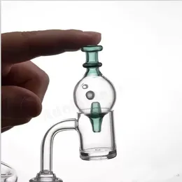 Spin Bead Glass Carb Cap Fit OD: 25mm Quartz Banger Nail Bowl Glas Bong Dab Rig Bohrinseln Wasserpfeifen 1088