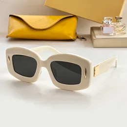 Beige grå acetat chunky solglasögon för kvinnor män överdimensionerade designer solglasögon sunnies glasögon gafas de sol Sonnenbrille skuggor uv400 med låda