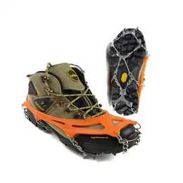Crampons Universal Ice No Slip Shoe Shoe Spikes Greps Cleats Sapatos de escalada de inverno Cobra moda ao ar livre 230404