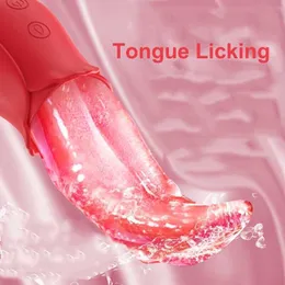 Sex Toy Massager Toys Men Tongue Slicking Vibrator For Women Anal Pussy G Spot Clitoral Stimulator Dildo For Ladies Juguetes Uales