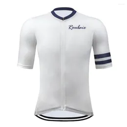 Racing Jackets Summer Men's Clothes Wear Pro Cycling Jersey Short Sleeve Quick Dry Bicycle MTB Road Bike Shirts Clothing Tops