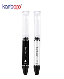 Kanboro Giant wax kit 510Nail Dry Wax Glass Water Bong with Builtin Battery Ceramic Coil fast Heating Dab Pen5006454