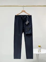 24ss pantaloni uomini abbigliamento sportivo che gestisce pantaloni della tuta da jogger importati terry di cotone ad alto peso intrecciato liscio morbido e delicato polsini a coste di dimensioni asiatiche nere pantalone 904