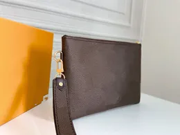 2024 Versatile Black Leather Clutch with Surprise Colorful Interior - Elegant Design with Gold Detailing, Spacious & Secure Compartments for Day-to-Night Chic 63447