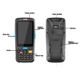 Handhållen PDA med NFC Läs och skriv skanner robust 4G trådlös 1D 2D QR -streckkod Inventary Mobile Data Terminal
