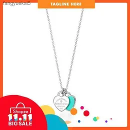 قلادة قلادة T Home Love Love Netmel 925 Silver Heart Pendant Luxury Small Fashion Collar Chain Valentine Day Gift22nian Euua Zkhh