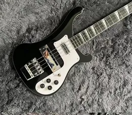 Ricken 4003 Bass Electric Guitar, Rosewood Fingerboard, Black Color, High Quality Guitarra, Free Shipping