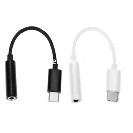 Type C To 3.5 mm Aux Adapter 3 5 Jack Audio Cable for Huawei Xiaomi Redmi POCO Sumsang LG S1