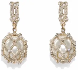 a dita ch pearl studs 5A Highest counter quality diamants legers anti allergy studs women earrings designer r fashion retro br3869913