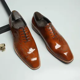 Туфли оксфорды Zapatos Hombre Chaussures Pour Hommes De Luxe Leder Schuhe Herren мужские кожаные