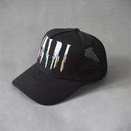 Fashion designer baseball cap luxury beach hat multicolor letter embroidery patterned mens cappello creative sport breathable trucker hats