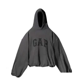 Herrtröjor tröjor 2022Gap Kanyes Loose Hoodie är tillgänglig för både män och kvinnor släpp leveranskläder herrkläder dhstw