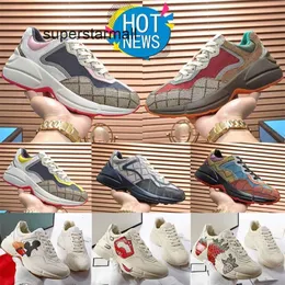 canvas ggliness Luxury Casual Shoes white Chunky Rhyton Leather Printed pink Love Parade reflective Sneaker women mouse cat mouth printed men navy sports trai BSZA