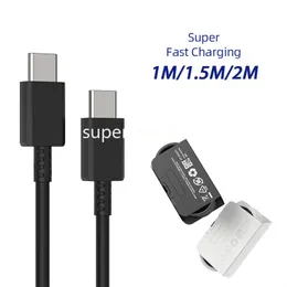 25 W Szybki szybki typ typu C do kabla typu-C kable USB-C 1M 2M dla Samsung S10 S20 Uwaga 10 20 HTC S1