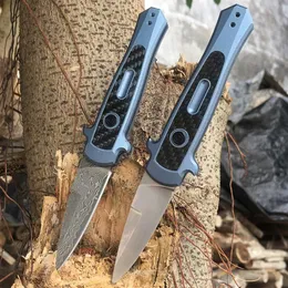 Kershaw 7125 folding knife Damascus blade aluminum alloy handle outdoor camp hunting pocket fruit knife EDC tool187m