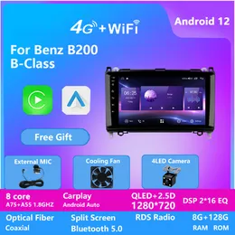 CAR MULTIMEDIA VIDEO GPS Navigation Android Player för Benz B200 B-klass 2006-2012 DSP Bluetooth WiFi