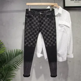 2023 New Style Luxury Mens 디자이너 청바지 자전거 타는 사람 Slim Fit Men Fashion Jean Mans Pants Man Asian Size 28-36을위한 오토바이 데님