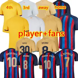 23 24 Pedri Lewandowski Barcelonas Soccer Jerseys Gavi Ansu Fati de Futbol Ferran Camiseta Raphinh