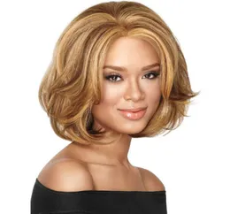 woodfestival harajuku bob curly wig synthetic ladies ombre hair blonde women women fiber fiber peruca peruca lolita5113109