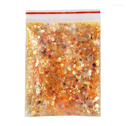 Nail Glitter 20G/Bag Holographic Art Decorations Bulk Sequin Studio Confetti Mixed Size Diy Craft Harts Powder