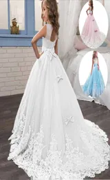 2021 sommer Mädchen Kleid Lange Brautjungfer Kinder Kleider Für Mädchen Prinzessin Kleid Party Hochzeit Kleid 3 10 12 Jahre Vestido q07165197159