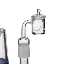 Graile Banger Nail & Carb Cap OD: 25mm Domeless Hybrid X Nails Pure Quartz 10mm 14mm 18mm Female Male Dab Rig 531