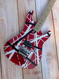 Gitarr 5150 Electric Guitar, Importerad Alder Body, Canadian Maple Fingleboard, Signature, Classic Red and White