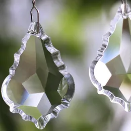 Chandelier Crystal 38MM/50MM/63MM/76MM/100MM Clear Decorative Beads Lighting Hanging Drop Prism Pendant