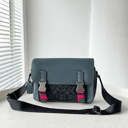 Designerskie torby crossbody torba Messenger Double Hasp Men Torebka klapa torby na ramię