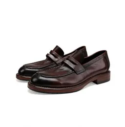 Fahrschuhe aus echtem Leder, formelle Business-Schuhe, Herren-Hochzeitsschuhe, modische Oxfords