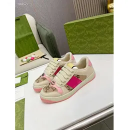 Klädskor en liten smutsig skor designer casual sko sneakers gglity bräd män kvinnor sneaker klassisk blå rosa