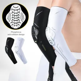 Knee Pads Cycling Arm Sleeve Guard Honeycomb Anti-collision Pressurized Elbow Pad Joint Outdoor Basketball Football Riding Protective Gear