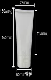 Pacote plástico inteiro do tubo dos recipientes cosméticos das garrafas 150ML vazias com Flip Top Cap3405647