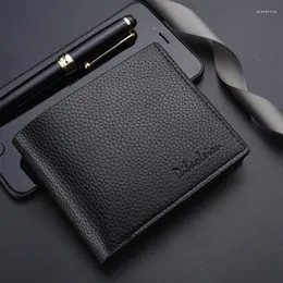 Wallets masculino de pequeno portador masculino masculino masculino bileterra hombrea macho masculino slim uomo Porte Porteneee