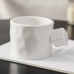 Кружки персонализированные ручные керамические кружки Art Coffee Cup Cup Cup Cups и оригинальный смешной, чтобы отдать посуду барной посуды